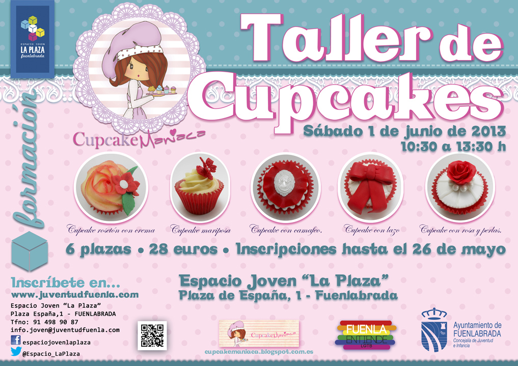 Taller de Cup cakes Taller de Cupcakes en el Espacio Joven "La Plaza"