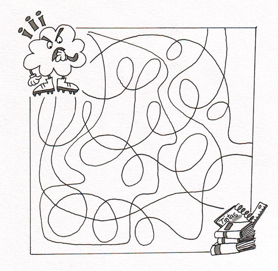 Guía a Tintas por el laberinto