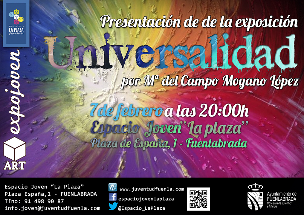 La artista Mª del Campo Moyano López nos presenta su obra.