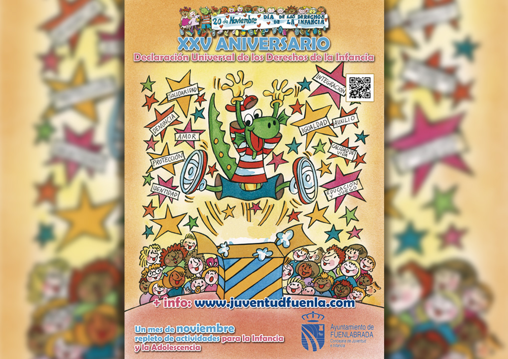Celebra con nosotros/as el XXV Aniversario de la Declaración Universal de los Derechos de la Infancia