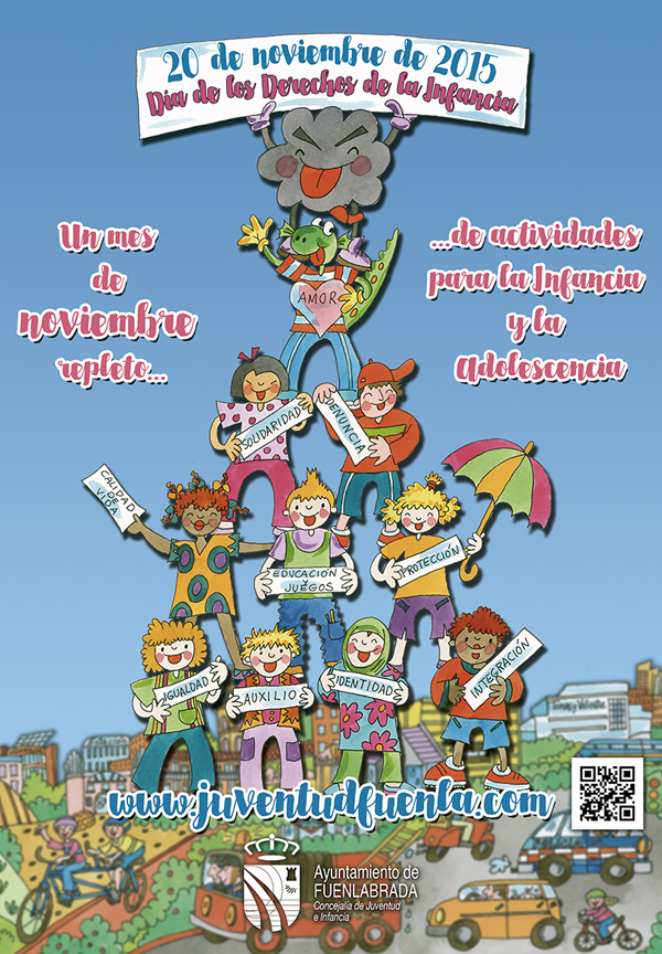 Cartel mes de la infancia